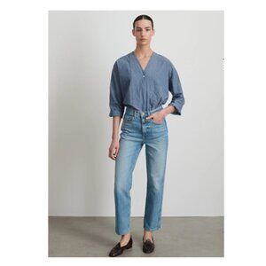 B SIDES Louis High Slim Blue Jeans - size 27